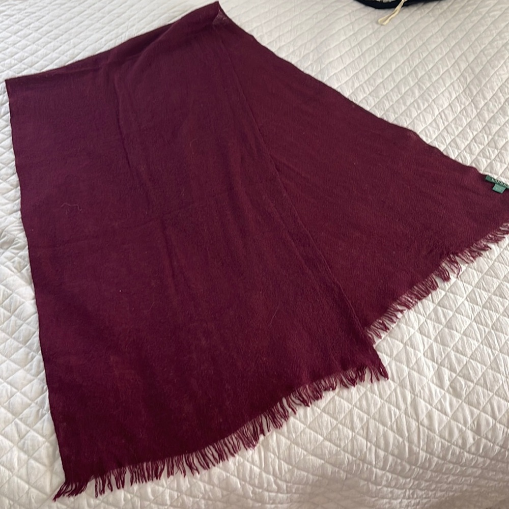 Ralph Lauren wool scarf